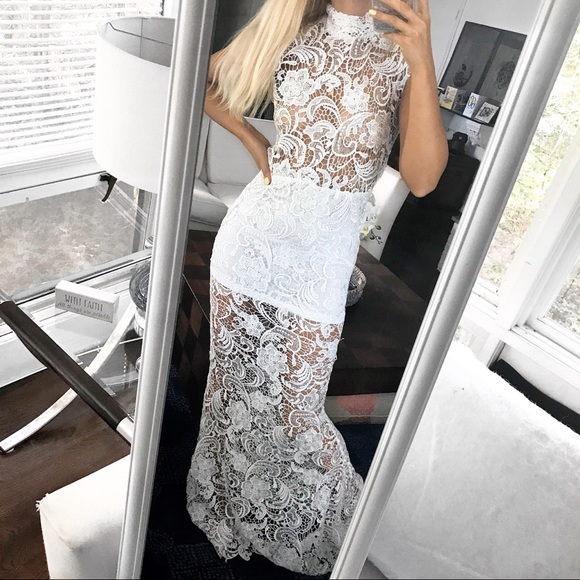 tall white maxi dress